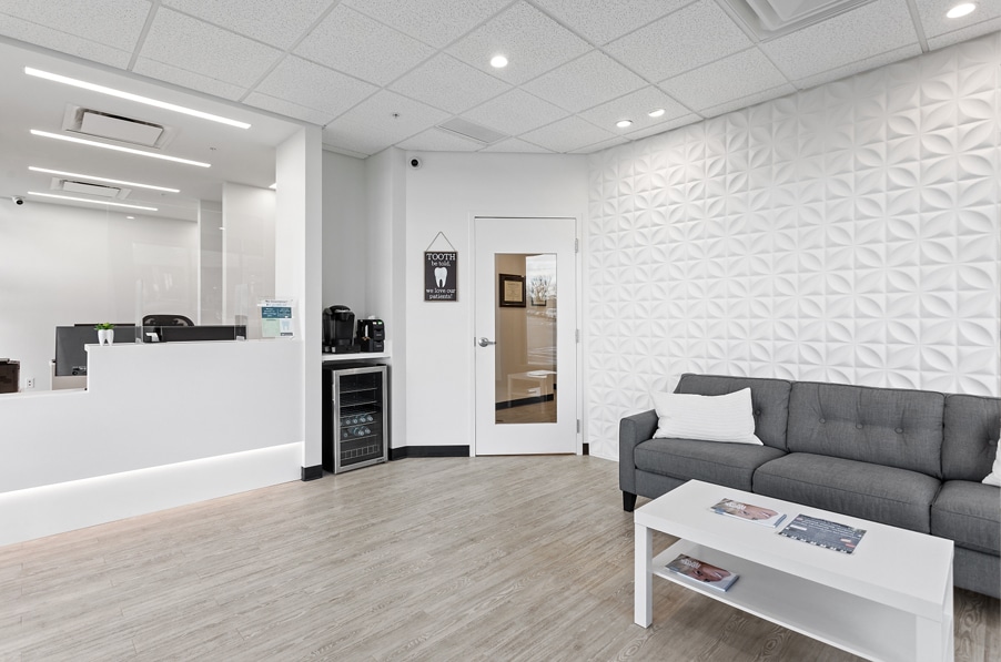 Westar dental Westerville dentist office reception view